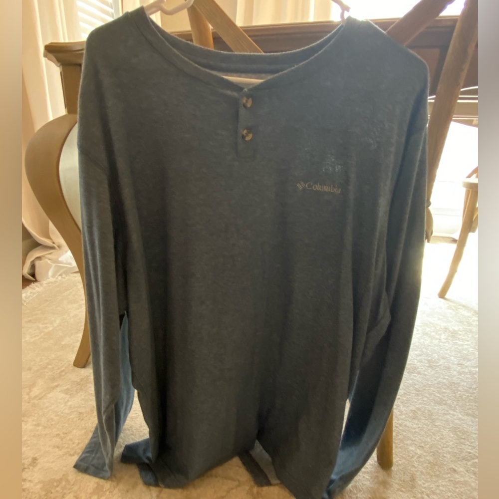 Two Columbia Henleys